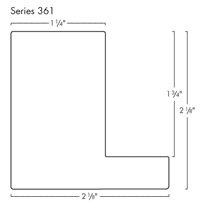 This aged medium/large barn-wood style, L-shaped canvas floater frame features a mixture of grey and brown tones of shades, and a 1-1/4 " flat face.

*Note: These solid wood, custom canvas floaters are for stretched canvas prints and paintings, and raised wood panels.