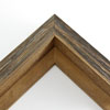 This aged medium/large barn-wood style, L-shaped canvas floater frame features a mixture of grey and brown tones of shades, and a 1-1/4 " flat face.
*Note: These solid wood, custom canvas floaters are for stretched canvas prints and paintings, and raised wood panels.