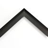 5/16 L-shape, metal floater frame. This moulding features a thin profile, with a straight brushed surface. It has a dull satin shine and reflects diluted light.
This frame is best suited for small to medium artwork.