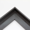 Elegant 1" deep Truffle floater frame.
This slim molding is best suited for framing small to medium works of art.